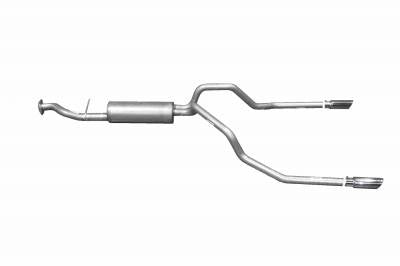 Gibson gib65542 Gibson 99-05 Chevrolet Silverado 1500 Base 4.3L 2.5in Cat-Back Dual Split Exhaust - Stainless