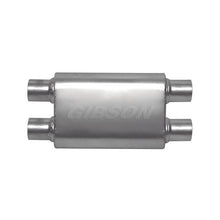 Load image into Gallery viewer, Gibson GIB55114S Gibson CFT Superflow Dual/Dual Oval Muffler - 4x9x18in/3in Inlet/3in Outlet - Stainless
