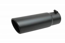 Load image into Gallery viewer, Gibson gib500652-B Gibson Rolled Edge Slash-Cut Tip - 6in OD/4in Inlet/19in Length - Black Ceramic
