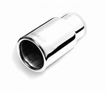 Load image into Gallery viewer, Gibson gib500632 Gibson Rolled Edge Straight-Cut Tip - 3.5in OD/2.5in Inlet/12in Length - Stainless
