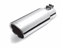 Load image into Gallery viewer, Gibson gib500433 Gibson Round Dual Wall Angle-Cut Tip - 4in OD/2.25in Inlet/6.5in Length - Stainless
