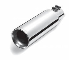 Load image into Gallery viewer, Gibson gib500546 Gibson Round Dual Wall Straight-Cut Tip - 4in OD/2.5in Inlet/12in Length - Stainless
