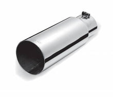Load image into Gallery viewer, Gibson gib500371 Gibson Round Single Wall Straight-Cut Tip - 3.5in OD/2.75in Inlet/12in Length - Stainless
