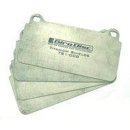GiroDisc GIRTS-0608-4 GiroDisc Ferrari 348/F355 Front Titanium Pad Shields
