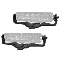 Load image into Gallery viewer, Go Rhino GOR731060T Go Rhino 18-20 Jeep Wrangler JL/JLU/Gladiator JT Light Mount - Two 6in Single Row
