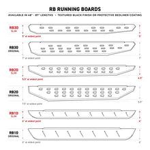 Load image into Gallery viewer, Go Rhino GOR630087PC Go Rhino RB10 Running Boards - Tex Black - 87in
