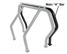 Load image into Gallery viewer, Go Rhino GOR98001B Go Rhino RHINO Bed Bar - Front Main A bar - Black
