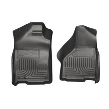 Load image into Gallery viewer, Husky Liners HSL18031 Husky Liners 03-12 Dodge Ram 1500/2500/3500 Series Regular/Quad Cab WeatherBeater Black Floor Liners
