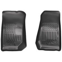 Load image into Gallery viewer, Husky Liners HSL18021 Husky Liners 07-12 Jeep Wrangler WeatherBeater Black Floor Liners
