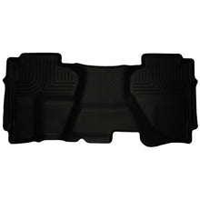 Load image into Gallery viewer, Husky Liners HSL19191 Husky Liners 07-13 Chevrolet Silverado 1500 Ext Cab WeatherBeater Black 2nd Seat Floor Liners
