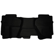 Load image into Gallery viewer, Husky Liners HSL19191 Husky Liners 07-13 Chevrolet Silverado 1500 Ext Cab WeatherBeater Black 2nd Seat Floor Liners
