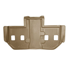 Load image into Gallery viewer, Husky Liners HSL19263 Husky Liners 07-13 GM Escalade/Suburban/Yukon WeatherBeater Tan 3rd Seat Floor Liners
