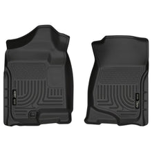 Load image into Gallery viewer, Husky Liners HSL18201 Husky Liners 07-14 Cadillac Escalade ESV/EXT Weatherbeater Black Front Floor Liners
