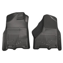 Load image into Gallery viewer, Husky Liners HSL18001 Husky Liners 09-10 Dodge Ram 1500/2500/3500 WeatherBeater Front Row Black Floor Liners
