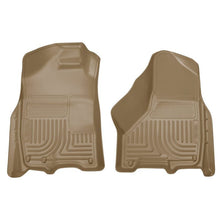 Load image into Gallery viewer, Husky Liners HSL18003 Husky Liners 09-10 Dodge Ram 1500/2500/3500 WeatherBeater Front Row Tan Floor Liners
