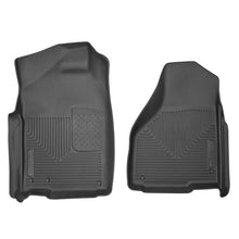 Load image into Gallery viewer, Husky Liners HSL53521 Husky Liners 09-14 Dodge Ram/Ram Quad Cab X-Act Contour Black Front Floor Liners
