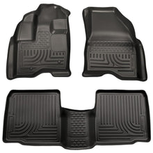 Load image into Gallery viewer, Husky Liners HSL98701 Husky Liners 10-13 Ford Taurus WeatherBeater Combo Black Floor Liners
