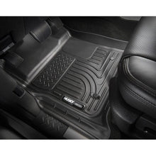 Load image into Gallery viewer, Husky Liners HSL18711 Husky Liners 11-12 Ford SuperDuty Regular Cab WeatherBeater Black Floor Liners

