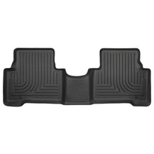 Load image into Gallery viewer, Husky Liners HSL14861 Husky Liners 13-15 Hyundai Sante Fe GLS/Limited WeatherBeater 2nd Seat Black Floor Liners
