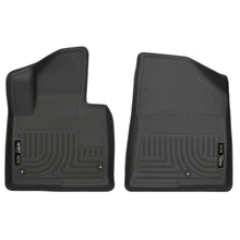 Load image into Gallery viewer, Husky Liners HSL13861 Husky Liners 13-15 Hyundai Sante Fe GLS/Limited WeatherBeater Front Row Black Floor Liners
