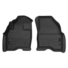 Load image into Gallery viewer, Husky Liners HSL13761 Husky Liners 15-17 Ford Explorer WeatherBeater Black Front Floor Liners
