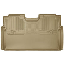 Load image into Gallery viewer, Husky Liners HSL19373 Husky Liners 15 Ford F-150 SuperCrew Cab WeatherBeater Tan 2nd Seat Floor Liner
