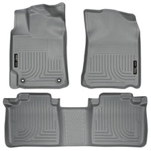 Load image into Gallery viewer, Husky Liners HSL98902 Husky Liners 2012 Toyota Camry WeatherBeater Combo Gray Floor Liners

