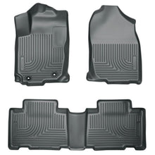 Load image into Gallery viewer, Husky Liners HSL98483 Husky Liners 2013 Honda Accord WeatherBeater Tan Front &amp; 2nd Seat Floor Liners (4-Door Sedan Only)
