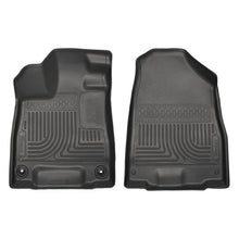 Load image into Gallery viewer, Husky Liners HSL18401 Husky Liners 2014 Acura MDX All Models Weatherbeater Black Front Floor Liners
