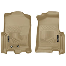 Load image into Gallery viewer, Husky Liners HSL18373 Husky Liners 2015 Ford Expedition/Lincoln Navigator WeatherBeater Front Tan Floor Liners
