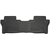 Husky Liners HSL19411 Husky Liners 2016 Honda Pilot WeatherBeater 2nd Row Black Floor Liners