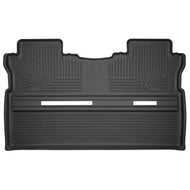 Husky Liners HSL19431 Husky Liners 2017 Honda Ridgeline WeatherBeater 2nd Row Black Floor Liners