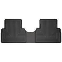 Load image into Gallery viewer, Husky Liners HSL14871 Husky Liners 2019 Hyundai Santa Fe WeatherBeater 2nd Row Black Floor Liners
