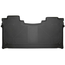 Load image into Gallery viewer, Husky Liners HSL14731 Husky Liners 2019 Ram 1500 Crew Cab WeatherBeater Black Second Row Floor Liners
