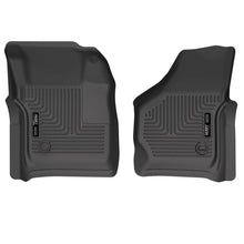 Load image into Gallery viewer, Husky Liners HSL13481 Husky Liners 99-07 Ford F-250 Super Duty Crew Cab WeatherBeater Front Floor Liners (Black)
