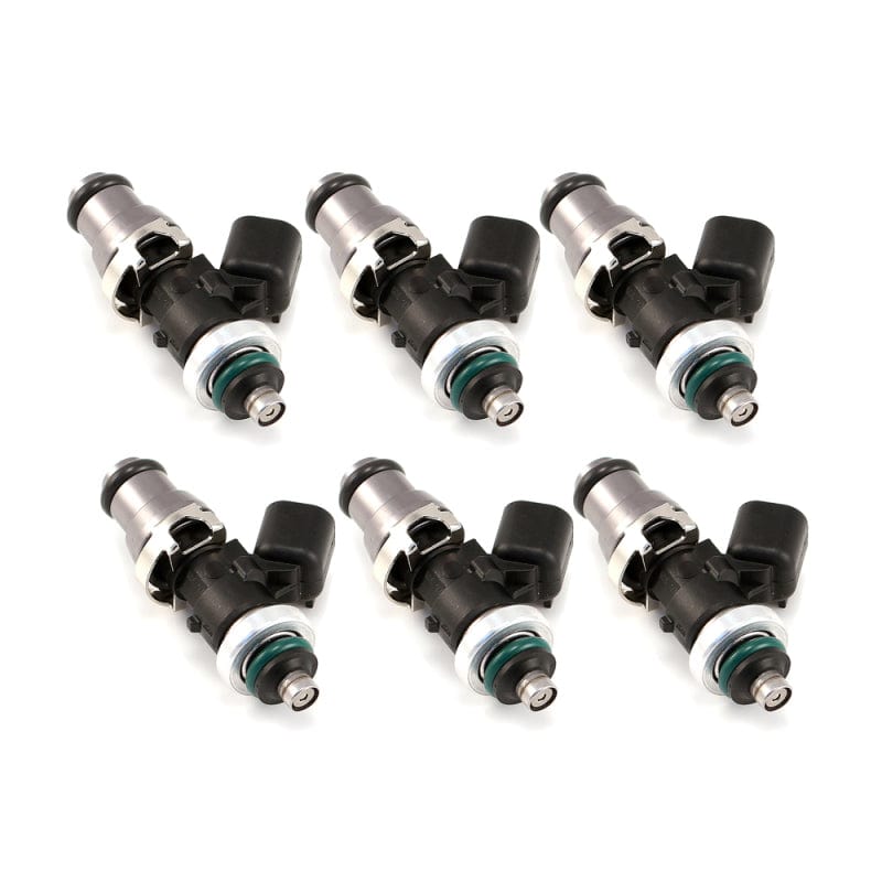 Injector Dynamics IDX1300.48.14.R35.6 Injector Dynamics 1340cc Injectors-48mm Length-14mm Grey Top-14mm L O-Ring(R35 Low Spacer)(Set of 6)