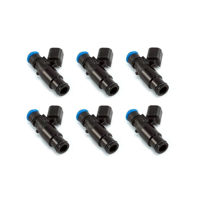 Injector Dynamics IDX2600.48.14.14B.6 Injector Dynamics 2600-XDS Injectors - 48mm Length - 14mm Top - 14mm Bottom Adapter (Set of 6)