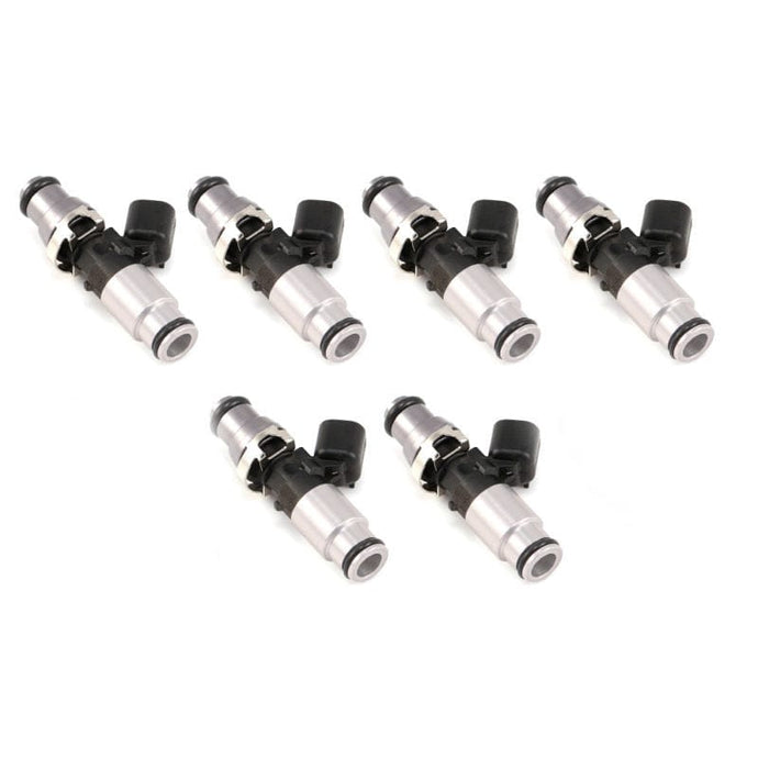 Injector Dynamics IDX2600.60.14.14B.6 Injector Dynamics 2600-XDS Injectors - 60mm Length - 14mm Top - 14mm Bottom Adapter (Set of 6)
