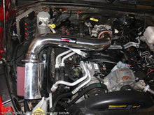 Load image into Gallery viewer, Injen INJPF1800WB Injen 05-06 Dakota / 06-07 Raider 4.7L V8 Power-Flow (incl. Diamond plate heat shield) Wrinkle Black
