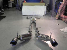 Load image into Gallery viewer, Injen INJSES1989TT Injen 09-20 Nissan 370Z Dual 60mm SS Cat-Back Exhaust w/ Built In Resonated X-Pipe
