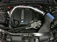 Load image into Gallery viewer, Injen INJSP1126WB Injen 11 BMW E82 135i (N55) Turbo/E90 335i Wrinkle Black Tuned Air Intake w/ MR Tech, Air Fusion
