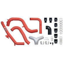 Load image into Gallery viewer, Injen INJSES9301ICPWR Injen 21-23 Ford Bronco 2.7L V6 (TT) EcoBoost SES Intercooler Pipes - Wrinkle Red
