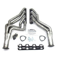 Load image into Gallery viewer, JBA JBA6611S JBA 65-73 Ford Mustang 260-302 SBF 5 Speed T5/T56 1-3/4in Primary Raw 409SS Long Tube Header
