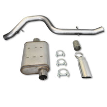 Load image into Gallery viewer, JBA JBA30-1514 JBA 97-99 Jeep Wrangler TJ 2.5L/4.0L 304SS Single Rear Exit Cat-Back Exhaust
