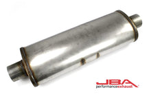 Load image into Gallery viewer, JBA JBA40-302202 JBA Universal Chambered 304SS Muffler 22x8x5 3in Center/Center

