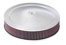 Load image into Gallery viewer, K&amp;N Engineering KNN60-1280 K&amp;N 14in Red Custom Air Cleaner Assembly - 5.125in ID x 14in OD x 2.75in H x 1.25in Drop Base
