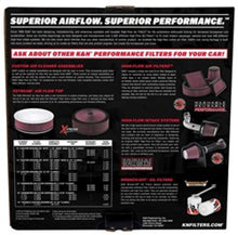 Load image into Gallery viewer, K&amp;N Engineering KNN60-1280 K&amp;N 14in Red Custom Air Cleaner Assembly - 5.125in ID x 14in OD x 2.75in H x 1.25in Drop Base
