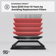 Load image into Gallery viewer, K&amp;N Engineering KNN33-5098 K&amp;N 2020 Chevrolet Silverado 2500/3500 6.6L Diesel Drop In Replacement Air Filter
