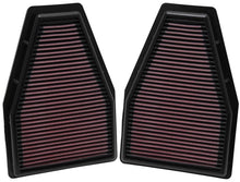 Load image into Gallery viewer, K&amp;N Engineering KNN33-2484 K&amp;N Replacement Air Filter 12-13 Porsche 911 3.4L / 12 911 3.8L / 13 911 3.6L / 13 911 Carrera 3.8L
