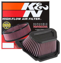 Load image into Gallery viewer, K&amp;N Engineering KNNYA-1015 K&amp;N Replacement Drop In Air Filter for 2015 Yamaha YZF R1
